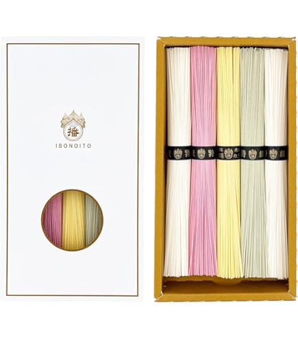 Amazon.co.jp: 揖保乃糸 手延素麺 特級品 50g×12束 黒帯 そうめん 紙箱